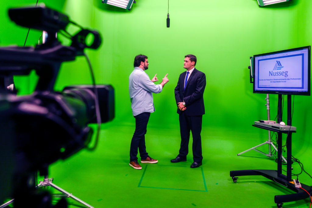 Ensino sem Disância Gravação 1 Curso a