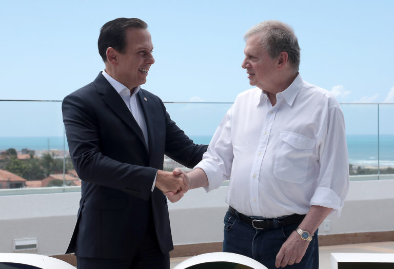 CEARÁ: Ao lado de Tasso, Doria chama Lula de “sem-vergonha, preguiçoso, mentiroso e covarde”