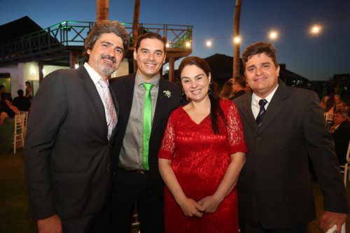 Henrique Hisssa Daniel E Carol Rodrigues e Edilsen Junior