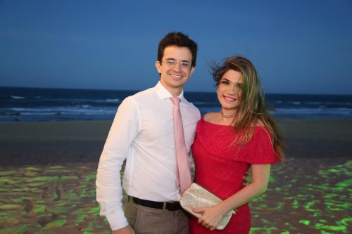 Rafael Albuquerque e Jessica Ximenes