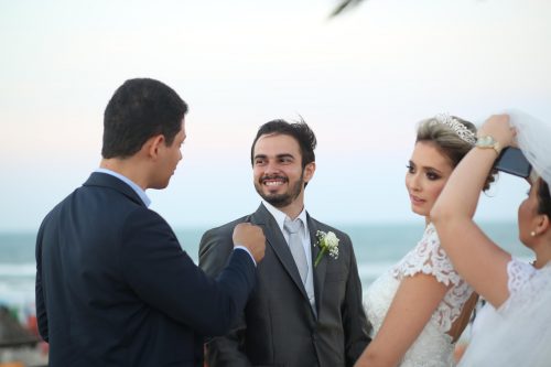 Renan Sampaio e Clarissa Candeias