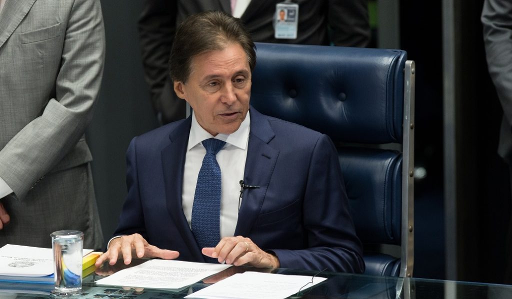 LM Eunicio Oliveira eleito presidente Senado Foto Lula Marques 03401022017