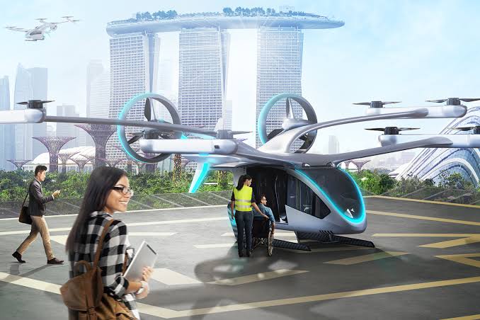 EmbraerX revela seu veículo voador elétrico em parceria com a UBER