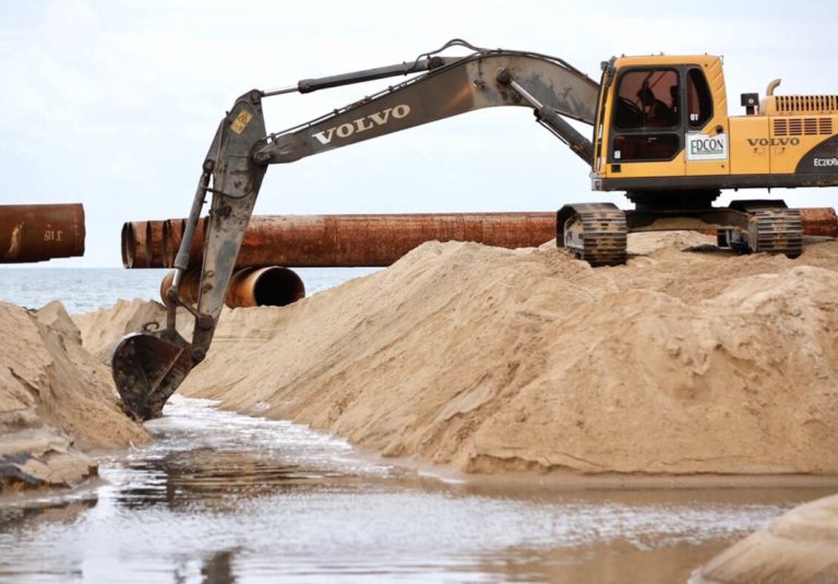 Obras do novo Aterro já apresentam fragilidades, antes mesmo de serem concluídas