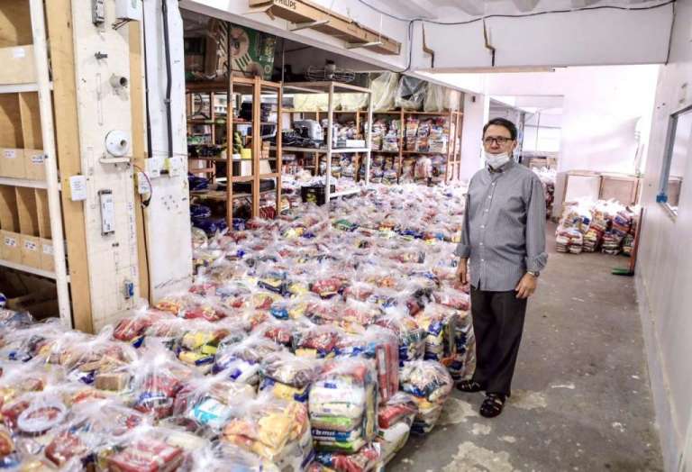 Igreja evangélica se mobiliza e doa 50 toneladas de alimentos durante pandemia no Ceará