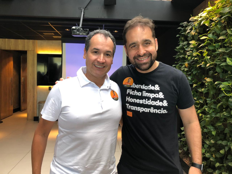 Presidente do Instituto Mises Brasil, Hélio Beltrão vem a Fortaleza firmar apoio à candidatura de Rodrigo Marinho