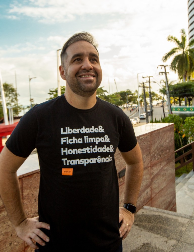 Rodrigo Marinho promete surpreender nas urnas como o primeiro vereador eleito pelo Partido Novo em Fortaleza