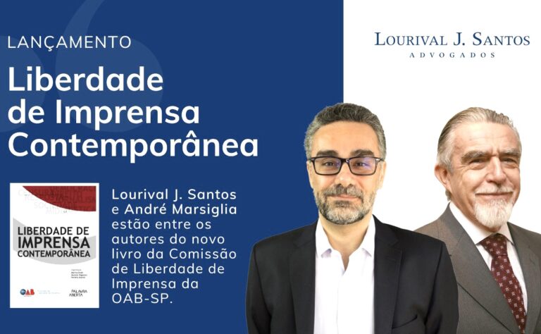 Livro lançado pela OAB-SP debate liberdade de imprensa nos dias atuais