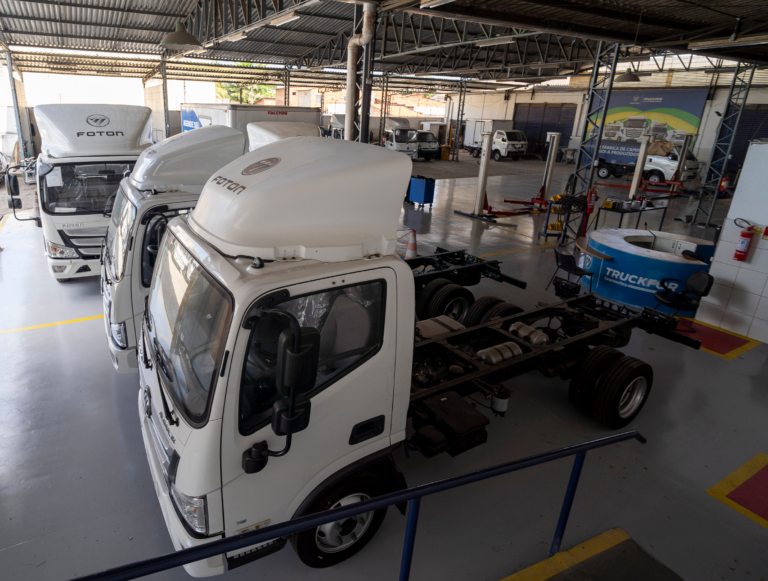 Foton registra recorde de crescimento no Brasil e reforça sua presença, no Ceará, com grande lote de caminhões