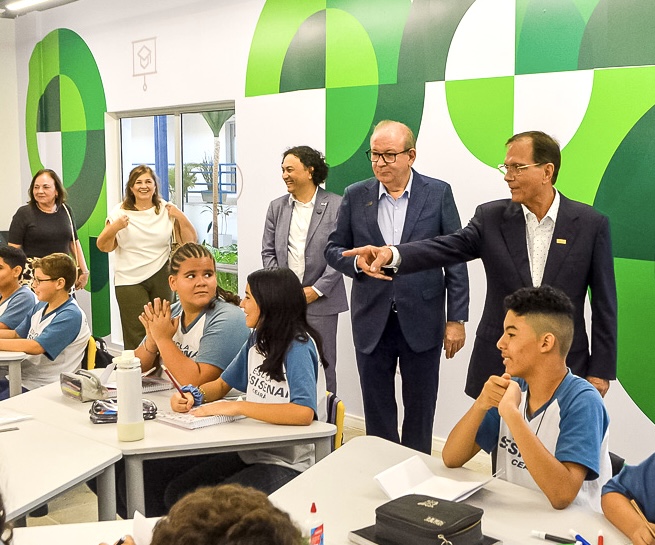 FIEC inaugura Escola SESI SENAI de Referência ‘Beto Studart’